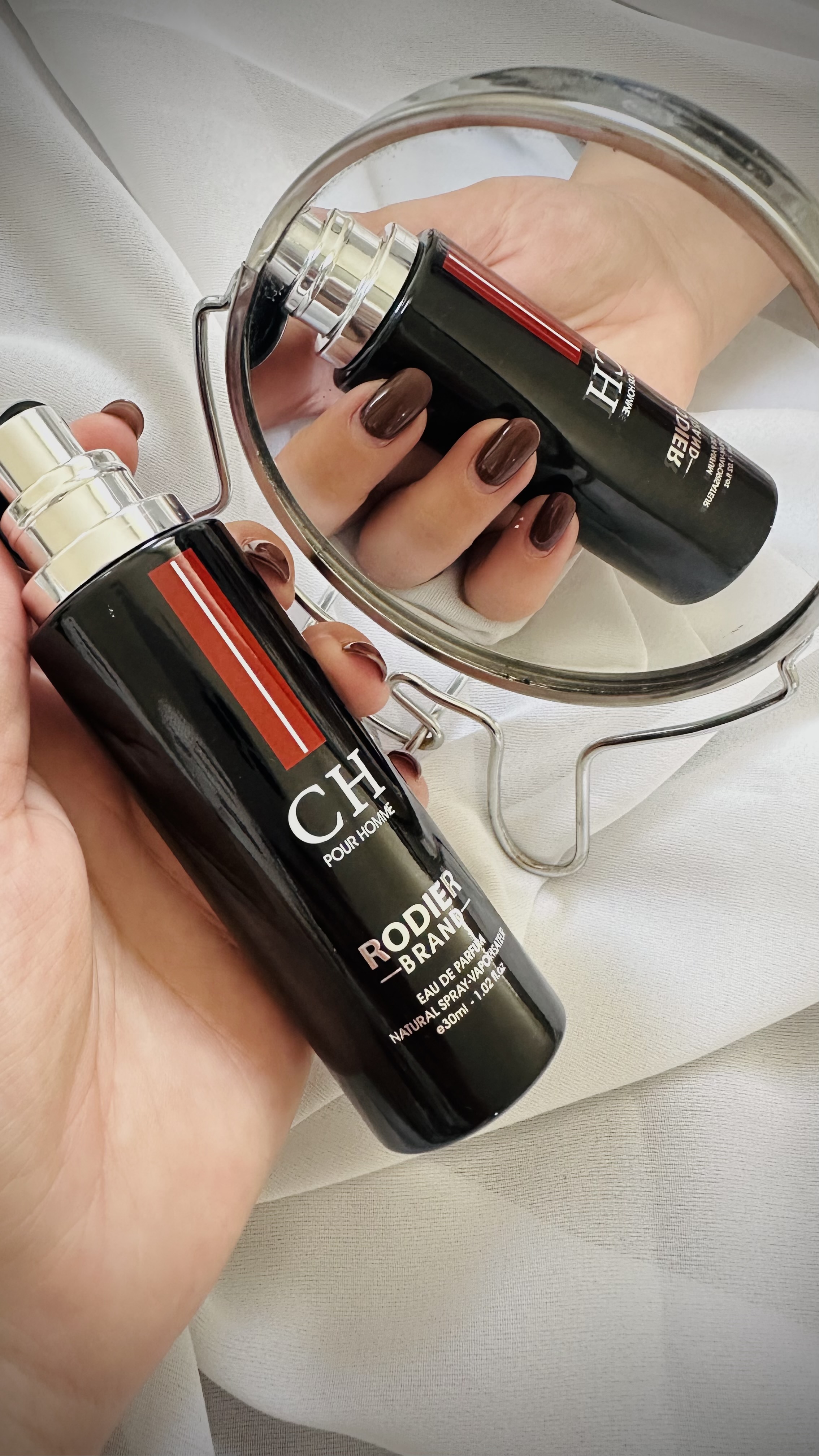 عطر جیبی مردانه رودیر (Rodier) مدل CH Pour Homme - حجم ۳۰ میلی‌لیتر